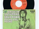 DAVID BOWIE-DRIVE IN SATURDAY/ROUND AND ROUND-GERMAN RCA + PS