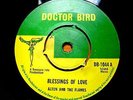 ALTON AND THE FLAMES.-  Blessings Of Love.  Doctor Bird label.  1960's   EX.