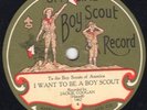 Official BOY SCOUT RECORD 1922 child actor JACKIE COOGAN E/E+Chaplin's 