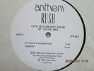 Rush 2lp set Live in concert from St. Louis, MOI - radio promo copy