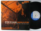 DONALD BYRD Byrd In Hand LP on Blue Note 63rd DG mono