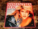Samantha Fox Rare Hand Signed 12