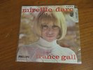 disque vinyles 45t philips mireille darc en duo avec france gall