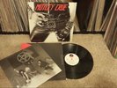 Motley Crue Too Fast for Love lp vinyl early press electra