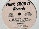 SHEROD Schooling Put Your Mind To The Message '81 FUNK GROOVE 12