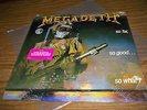 Megadeth So far, So good, So what Sealed LP 1988 Combat/Capitol **HOLE PUNCHED