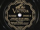 78 RPM --Gertrude Niesen (with Isham Jones and Orchestra), Victor 24435, EE-