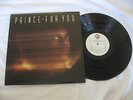Prince For You Record LP Warner Bros. 80s Pop VG++ 1st