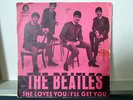 THE BEATLES   SHE LOVES YOU   1963    PARLOPHONE   SWEDEN 45 + P.S.