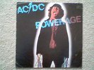 AC / DC Powerage New Zealand LP c/w Alternate Blue Cover Title Albert APLP 030