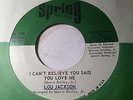 NORTHERN SOUL 45/ LOU JACKSON 