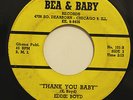 EDDIE BOYD-THANK YOU BABY /I'M COMING HOME-R&B BLUES  on Bea & Baby