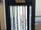 BEATLES COLLECTION - 14 VINYL ALBUM LPS IN A WOODEN ROLL TOP BOX - INCLUDES BOOK