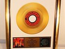 ABBA, One Of Us, Single Gold Record, goldene Schallplatte, Award, platin