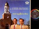 THE LOUVIN BROTHERS Nearer My God To Thee ORIGINAL CAPITOL LP clean