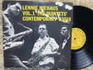 LENNIE NIEHAUS lp VOL. 1 THE QUINTETS CONTEMPORARY C3518 JACK MONTROSE DG