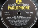 BEATLES 1963 STEREO Original Press UK Parlophone LP - With The Beatles