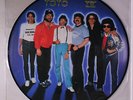 TOTO: 4 LP (Japan, pic disc, pocketless 'folder' cover w/ insert & corner bends