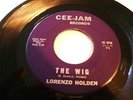 SOUL / R&B- LORENZO HOLDEN- CEE-JAM 45 RPM- THE WIG / THE DAYS OF WINE AND ROSES