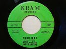 VITO and The SALUTATIONS 45 Your Way KRAM Rare Doo Wop VG++    cc649