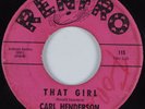 Northern Soul 45 CARL HENDERSON That Girl RENFRO HEAR