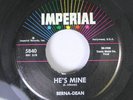 Northern Soul Popcorn 45 Berna-Dean - He'S Mine / One Gal In Town, Five Men Hang