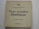 Bach - Matthew Passion - Richter - 1st 1958 DGG ARCHIV STEREO SAPM 198 009/12 NM