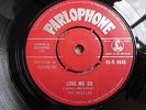 BEATLES LOVE ME DO/PS I LOVE YOU 1ST PRESS RED LABEL MADE IN GT BRITAIN 45-R4949