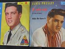 Elvis Presley 2 STÜCK TOP ZUSTAND RCA O SOLE MIO +Muß i denn A1N13