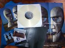Pink Floyd THE DIVISION BELL clear vinyl LP poster POSTCARDS lyrics GILMOUR