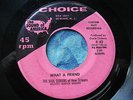 BLACK GOSPEL SOUL 45 THE SOUL SEEKERS of NEW ORLEANS - WHAT A FRIEND on CHOICE