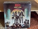 KISS  (alte Schreibweise)  LOVE GUN   LP  1977 auf Casablanca NBLP 7057