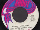 MOSES DILLARD & MARTHA STARR You Can't Laugh It Off SOUL 45 Shout LISTEN