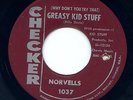 Norvells RARE Northern Soul Doo Wop 45 CHECKER As I Walk Alone Greasy Kid Stuff