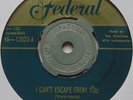 DOMINOES: I Can't escape from you / Sixty Minute man DOO WOP federal ORIG 45 