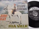 Ria Valk Single Happy Cowboy - Lasso Lilly Fontana Germany 1961 45 7