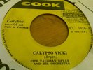 Fitz Vaughn Byran - Calypso Vicki / Alone - Cook Calypso 45 Trinidad