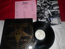 VENOM welcome to hell LP 1rst press SIGNED bathory mayhem slayer hellhammer