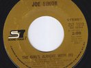 JOE SIMON The Girl's Alright With Me NORTHERN SOUL dancer US 45 Who's Julie HEAR