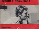JOHNNY HALLYDAY 45 NY CROIS PAS+PS HOLLAND 