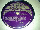 VERY RARE AMBROSE AND HIS ORCH MY DREAM MEMORY & LOVABLE AND SWEET DECCA M80