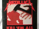 METALLICA KILL EM ALL LP 1983 Elektra label-stereo-Masterdisk