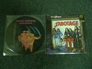 BLACK SABBATH RARE PARANOID PICTURE DISC & SABOTAGE LONDON PRESS dio ozzy record