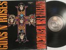 GUNS N' ROSES appetite for destruction 1987 LP  In Shrink DMM STERLING ORIGINAL