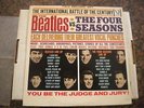 THE BEATLES vs THE FOUR SEASONS - NO RECORDS - IDEAL FOR FRAMING