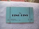 THE KING-PINS 60'S ARKANSAS GARAGE ROCK BAND BUSINESS CARD