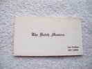 The Dutch Masters from My Label 60's  Arkansas Garage Business Card