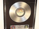 Kiss, Rock And Roll Over, Platin Record, platin Schallplatte, Award, goldene