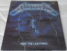 Metallica Ride The Lightning LP 1984 Orig Megaforce Shrink Wrap w/ Inner sleeve