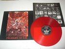 KREATOR Pleasure to kill LP Original NOISE Records & innersleeve, RED vinyl
